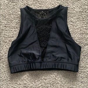 Lace Middle Sports Bra